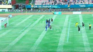 Highlights sepakbola Papua vs NTT Pon XX Papua 2021 grup A