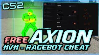 FREE HvH CHEAT For Counter-Strike 2 - AXION - AntiAim//Ragebot//Chams//Skin changer + Download & CFG