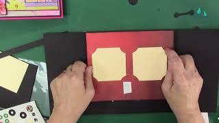 How to use Dumb-bell & Swivel Dies with Photo Slots Curved Dies (CoolKatzCraft Ltd)