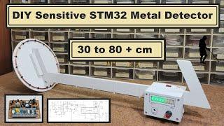 DIY Sensitive STM32 Pulse Indiction Metal Detector (Arduino IDE)