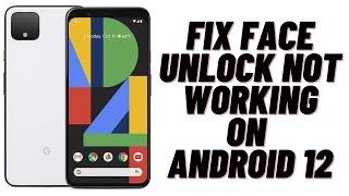 How to Fix Face Unlock Not Working After Android 12 Update