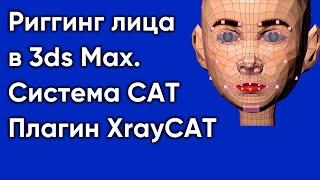 Риггинг лица в 3ds Max ️ Система CAT | Плагин XrayCat | Скининг лица (Skin)