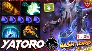 Yatoro Faceless Void - BASH LORD 7.36 - Dota 2 Pro Gameplay [Watch & Learn]