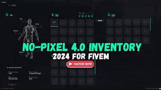 QBCore No-Pixel 4.0 Inspired Inventory Script | FiveM Inventory | Files for Old Qbcore | 2024