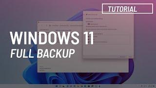 Windows 11: Create full backup to external USB drive and restore (2024)
