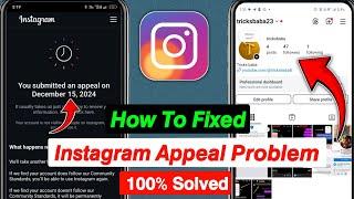 How To Fix You Submitted An Appeal Instagram 2025 | You Submitted An Appeal Instagram Problem Solve