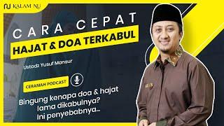 Cara Cepat Agar Hajat dan Doa Terkabul - Ustadz Yusuf Mansur New 2021