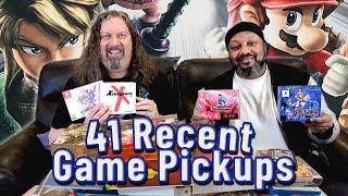 GAME PICKUPS - EPIC GAME HAUL! (PS2, PS5, PSP, Switch, Xbox, SNES, Dreamcast)