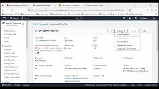 AWS | How to create AWS EC2 VM snapshot and restore | #aws #clouds #ec2 #trending