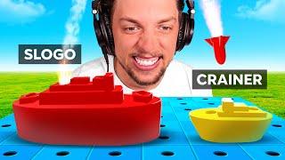 I challenged Crainer to a 1v1 in Battleship!