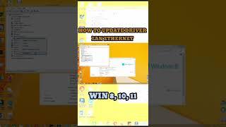HOW TO UPDATE DRIVER ETHERNET  WIN 8, 10, 11 #windows #multiboot #usbstick