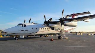 Air Tindi DeHavilland DHC-7 Yellowknife-Hay River Roundtrip