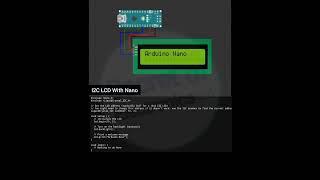 How to Interface I2C Display With Arduino Nano