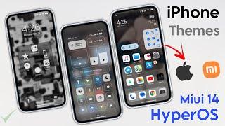 iPhone Theme for Xiaomi HyperOS & Miui 14 | iOS 17 based Theme For Redmi & Poco Phone's  Try It 