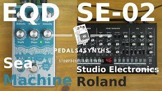 Pedals4Synths  - Earthquaker Devices Sea Machine v3 W/Roland SE-02