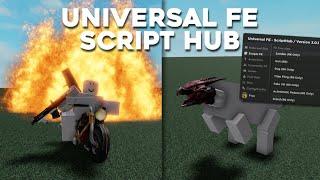 Universal FE Script Hub Showcase - ROBLOX EXPLOITING