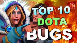 TOP 10 Dota 2 BUGS and TRICKS OF ALL TIME! 3