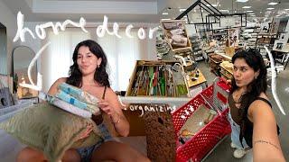 moving vlog: home decor shopping + kitchen organization