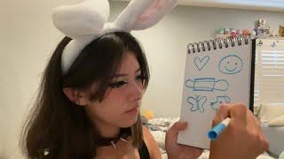 bunny girl gives you a tattoo (asmr)