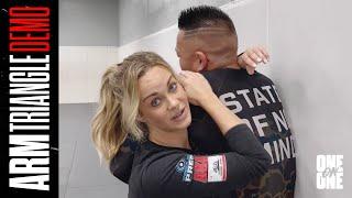 Laura Sanko MMA Demo | First Standing Arm Triangle In UFC History