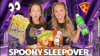 KAYLA & KALLI OFFICIAL HALLOWEEN SLEEPOVER PARTY 