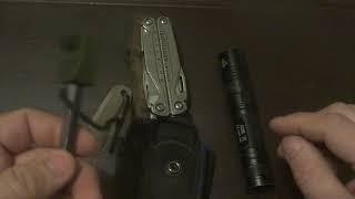 Что я ношу EDC. Огниво, мультитул Leatherman TTI, Nitecore EC20