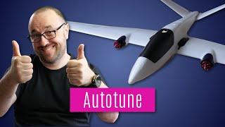 Autotune for Fixed Wing Airplanes - how to do it in INAV?