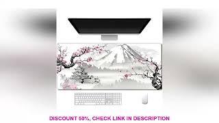 HD Sakura Japonês Cherry Blossom Gaming Mouse Pad tapete de teclado antiderrapante mouse portátil Pa