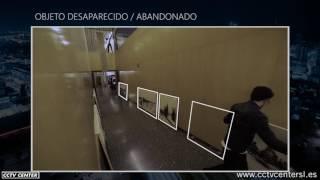 Detección objeto desaparecido/abandonado con analítica de vídeo - CCTV CENTER