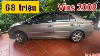 Vios G 2008 số tự động màu vàng cát rất xấu chỉ 68 triệu