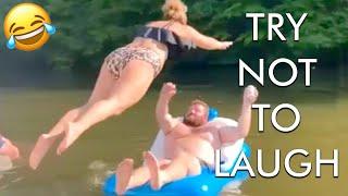 [2 HOUR] Try Not to Laugh Challenge! Funny Fails  | Fails of the Week | Fun Moments | AFV