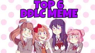 TOP 6 DOKI DOKI LITERATURE CLUB MEME