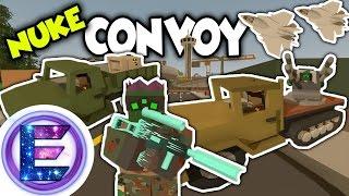 NUKE CONVOY - Germany attacks US Military BASE! - Unturned RP