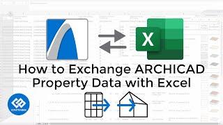 ARCHICAD23 - How to Exchange Property Data with Excel