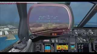 [FSX STEAM] PMDG 737 SP1D WITH ASN. LANDING HONOLULU AIRPORT