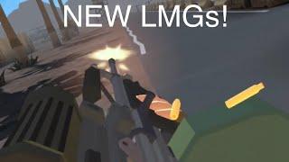 New Tactical Assault VR v0.8.0 Review: LMGs