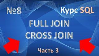 FULL JOIN SQL | CROSS JOIN | ПРИМЕРЫ