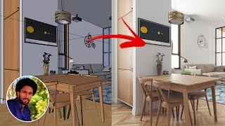 Como fazer Interior realista no Blender