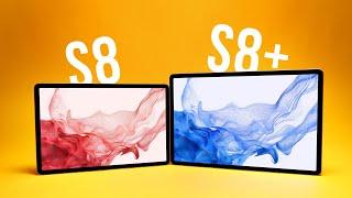 WHY PAY MORE?! Galaxy Tab S8 vs Tab S8+