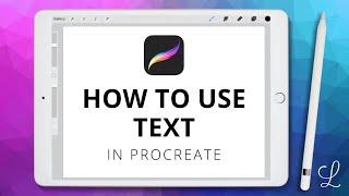 How to Use Text in Procreate