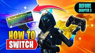 How To SWITCH From CONTROLLER To KEYBOARD AND MOUSE In Fortnite Battle Royale