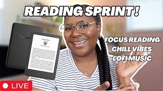 Reading Sprints LIVE | Focus Reading and Cozy Vibes