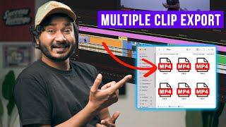 Export (MP4) Multiple Clip at Once from Sequence in Premiere Pro
