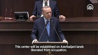 President @RTErdogan: Joint Turkish-Russian center will monitor the #Karabakh #peace deal