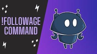How to Do !Followage Command in Nightbot