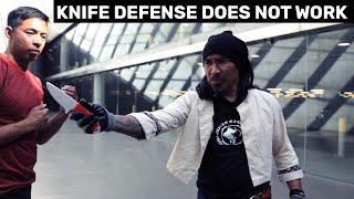 Knife Defense Drills Don't Work In Reality.