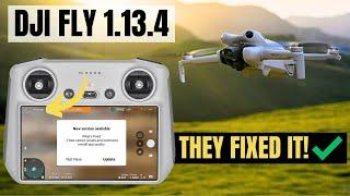 DJI FLY APP 1.13.4 Review & Flight Test - Should You Install?