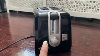 BLACK+DECKER 2 Slice Extra Wide Slot Toaster Review
