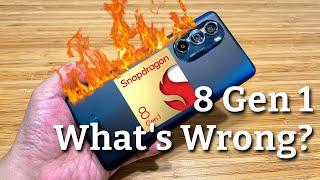 What's Wrong With Snapdragon 8 Gen 1? In-depth Performance/Efficiency Review | 888 870 Comparison