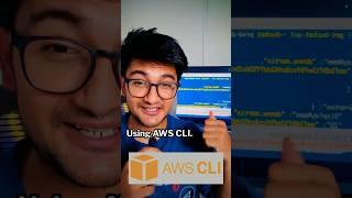 Learn AWS CLI ‍ #aws #devops